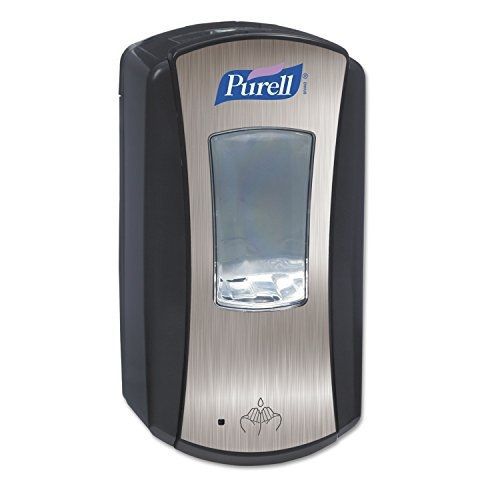 Purell PURELL 1928-01 LTX-12 Brushed Dispenser, 1200mL Capacity, Chrome/Black