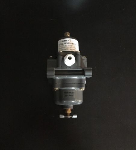 Fisher pressure regulator fs-67cfr-23 for sale