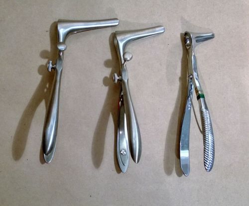 *LOT of 3* NASAL SEPTUM SPECULUM, MILTEX &amp; STORZ