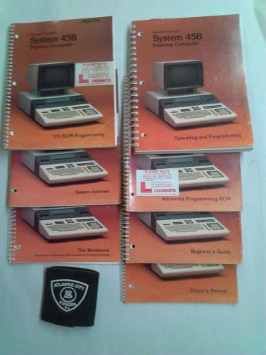 HEWLETT PACKARD SYSTEM 45B DESKTOP COMPUTER SERVICE MANUAL 7 BOOK SET