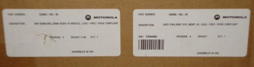 MOTOROLA 533605-002-00 BSR 64000 MDL SRM4 506990-002 Supervisory Routing Module