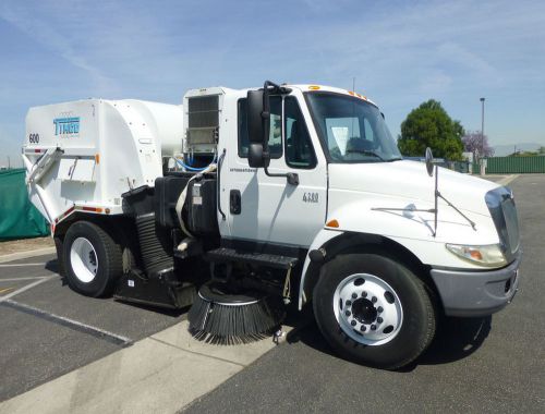 2005 international 4200 diesel tymco 600 bah street sweeper 2k hours 58k mi. for sale