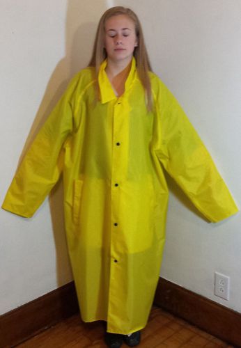 NASCO YELLOW RAIN COAT  SAMP561-COAT SIZE LONG X LARGE