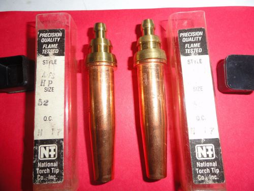 Ntt a-fs size 52 two piece torch tips, airco style, map/propylene gas for sale