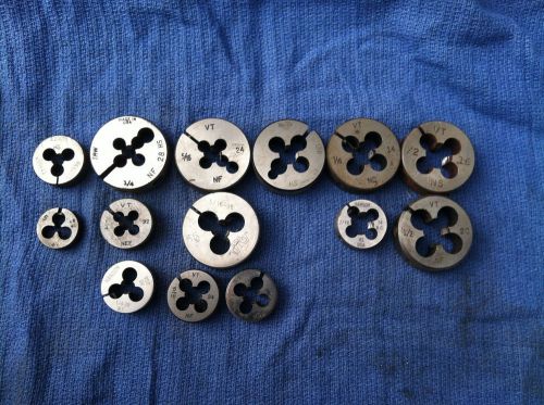 Lot of Thread Cutting Dies