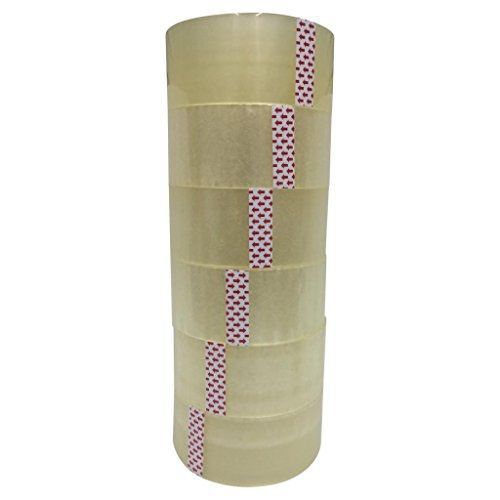 Royal Imports Packing Tape Adhesive Clear PVC Roll for Shipping and Packaging by