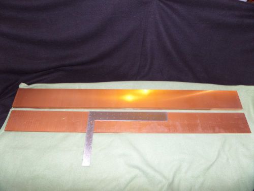 16 Copper Sheet strips .064&#034;, 3-1/4&#034; x 36&#034; x 1/16&#034; 1010 OFHC CR (40 Pounds)