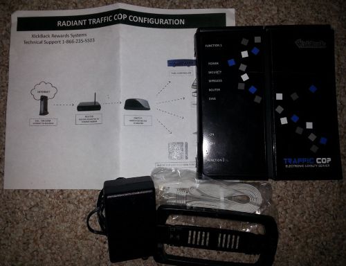 Radiant Kickback Traffic Cop Electronic Loyalty Server KBT C100