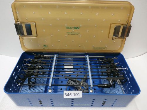 Storz monopolar laparoscopy instruments set 5mm with tray laparoscopy instrument for sale