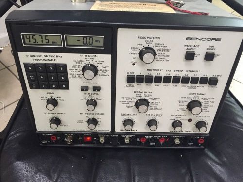 Sencore Universal Video Analyzer Nice! Va62a Meter