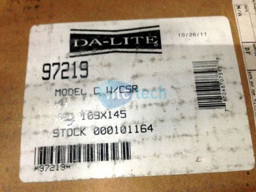 New Da-Lite 97219 Model C Manual Projection Screen (43 X 57in) 717068073937