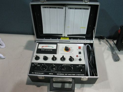 SENCORE CR70 UNIVERSAL CRT ANALYZER &amp; RESTORER #1233