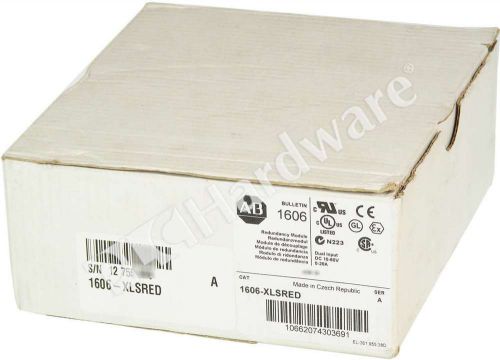 New Allen Bradley 1606-XLSRED /A 2015 Performance Redundancy Module 10-60V DC Qt