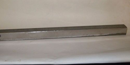 1&#034; square titanium bar, grade two commercially pure, sold by the inch in length for sale