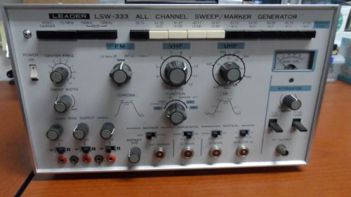 Vintage LEADER LSW-333 All Channel Sweep/Marker Generator