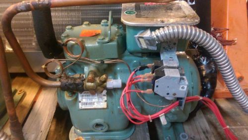 TWO USED CARLYLE 06D R-22 REFRIGERATION COMPRESSOR 3PH 3HP 06DM808GC3650 06DA808