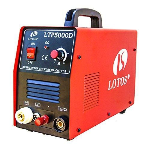 Lotos Technology Lotos LTP5000D 50Amp Non-Touch Pilot Arc Plasma Cutter, Dual