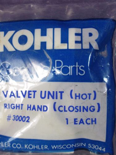 KOHLER GP 30002 Hot Water Valvet Faucet Stem Cartridge OEM RH Clockwise Close