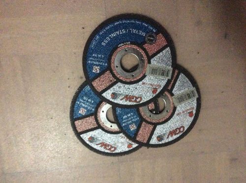 CGW 4-1/2&#034;x.045&#034;x7/8&#034; Cut-off Wheel - Metal &amp; Stainless Steel Cutting Disc - 3pk