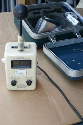 3M HEAT STRESS MONITOR RSS-220 MILITARY SURPLUS METER PROBE NICE 3M TELE