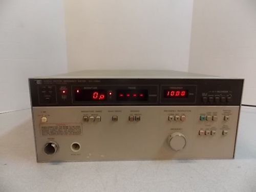 Hp 4193a vector impedance meter .4 - 110 mhz - no probe / passes self test for sale