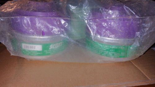 Scott Respirator Combination Filter Cartridge 09032 2 Pack