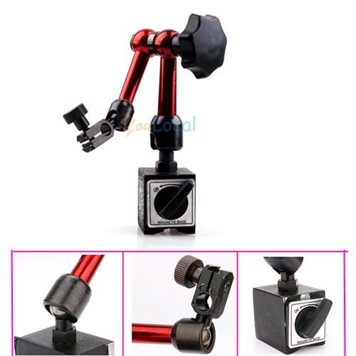 Adjustable Magnetic Base Holder with Stand For Digital Level Dial Test Indicator