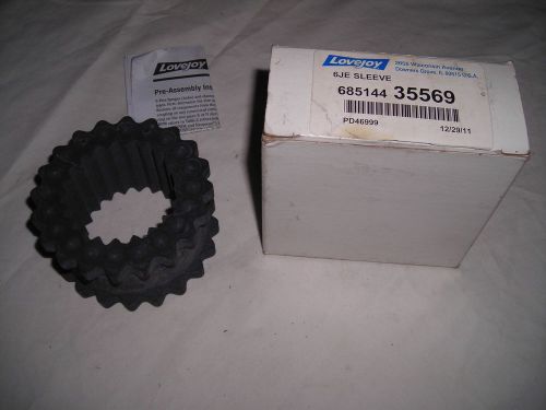 New lovejoy shaft coupling insert 6je sleeve  model  685144  35569 for sale