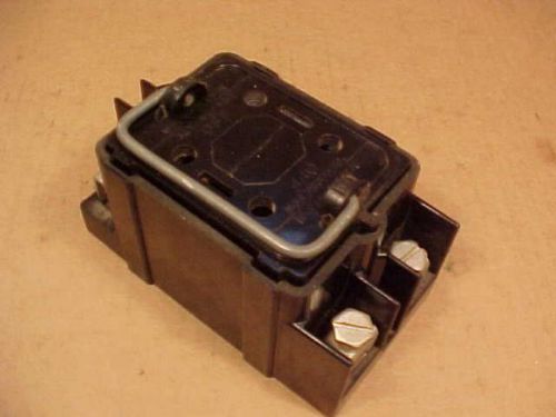 COMPLETE vtg Murray 4200 Fuse Box Base &amp; Lid with 30 Amp Fuses Raised ON Humps