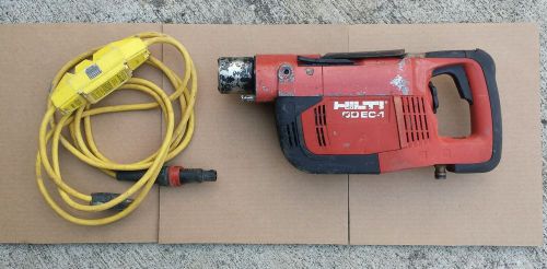 Hilti DD EC-1 hand held core drill in case with cord - NO RESERVE