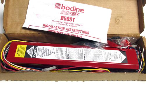 NIB .. Bodine Reditest Self-Testing Emergency Ballast Cat# B50ST ..  YH-300