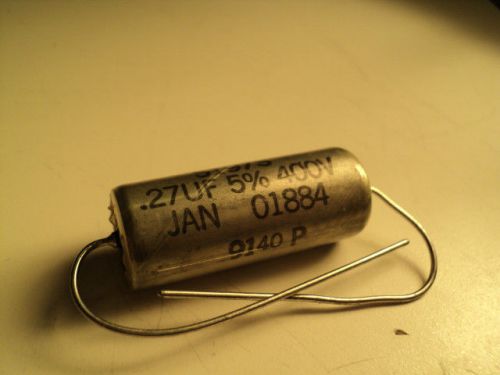 M83421/01-5197S MIL SPEC CAPACITOR DC:91 0.27UF 5% 400V NEW