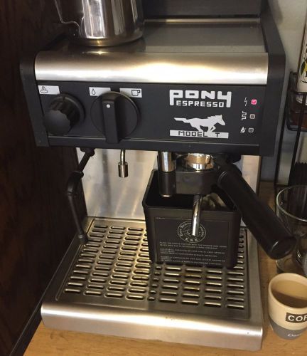 UNIC Pony Model T espresso home machine, 120VAC  w/ accessories