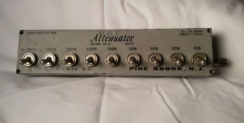 Kay Attenuator Model 30-0 432D