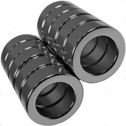 3/4&#034; x 1/2 x 1/4&#034; Rings - Neodymium Rare Earth Magnet, Grade N48