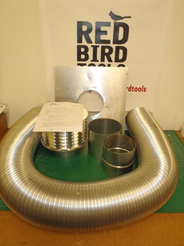 Westaflex chimney liner kit #9516, 6&#034; dia, 25&#039; l hose !pallet 35! for sale