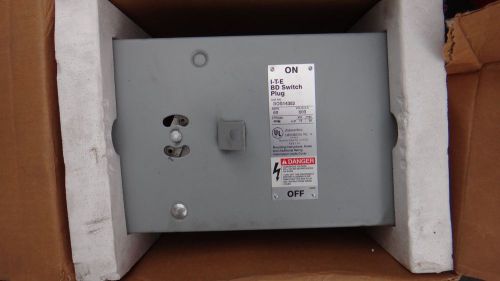 ITE Siemens BOS14352 Buss Switch Plug 3 Phase 60A 600V