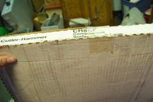 New eaton / cutler hammer ch8kf load center cover; surface/flush mount for sale