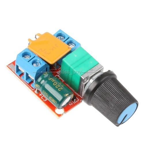 3V-35V 12V 24V DC Motor PWM Speed Control Controller Speed Switch LED Dimmer FAN