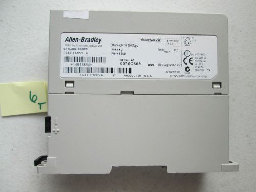 ALLEN BRADLEY 1783-ETAP2F SERIES A ETHERNET IP 10/100MBPS PN-43360  (209)