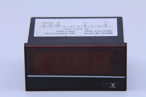 M1-B17B VOLTAGE DISPLAY MONITOR INPUT AC0-600V / DIS 0-600V A520121113 (102AT)