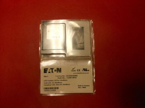 Cutler hammer e5-324-e0402 panel meter 5-digit 10vdc to 30vdc  style 3-2307-001a for sale