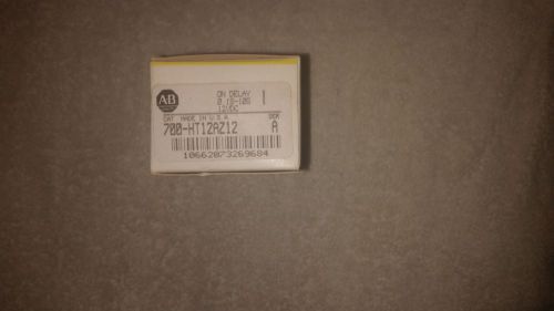 Allen Bradley 700-HT12AZ12 Series A Type H Timing relay NIB