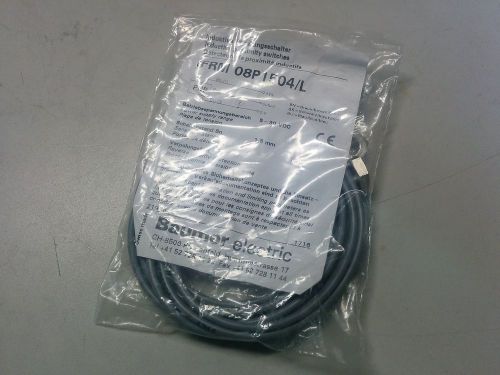 BAUMER ELECTRIC IFRM 08P1504/L INDUCTIVE PROXIMITY SWITCH 5-30VDC 1.5mm NIB