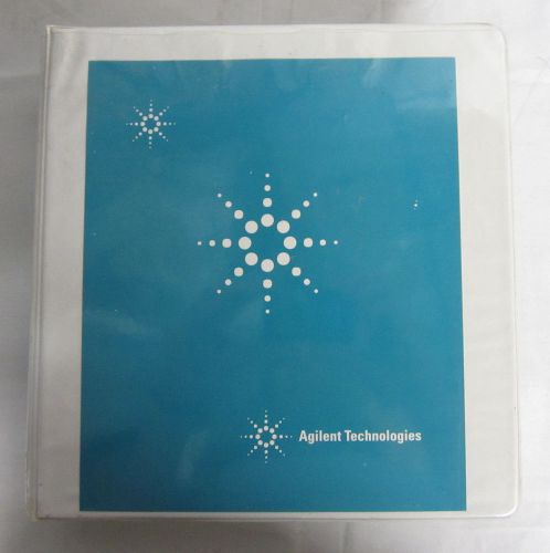 Agilent Technologies SONOS 5500 User&#039;s Guide Binder Manual