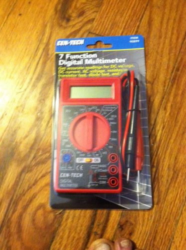 7 FUNCTION DIGITAL MULTIMETER CEN-TECH