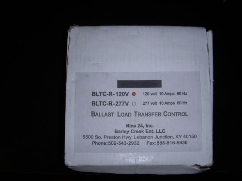 10-NINE 24 BLTC-R-120 VOLT BALLAST LOAD TRANSFER CONTROLS