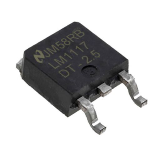 5x  LM1117-2.5  2,5V / 800mA LDO Regulator SMD TO252