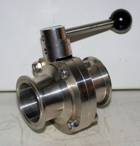 2&#034; Sanitary Gate Valve Tri-Clover Tri-Flo