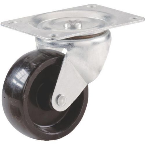 Shepherd Hardware 9394 Swivel Plate Caster-3&#034; SWIVEL POLY CASTER